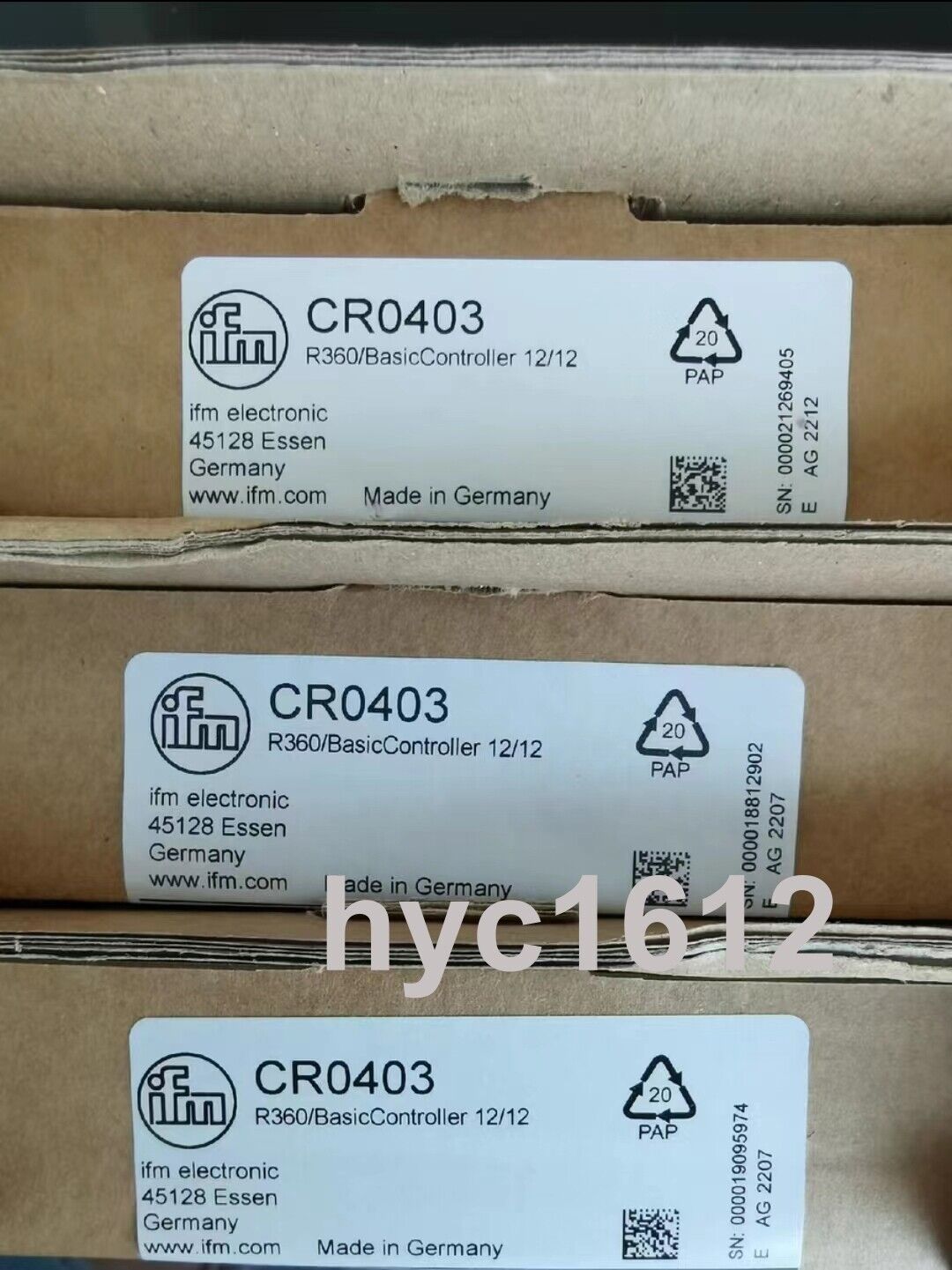 IFM Controller CR0403: High-Speed PLC Controller with Fast Delivery - IFM