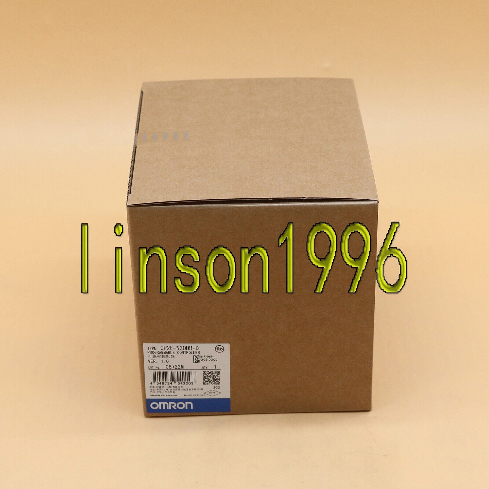 Omron CP2E-N30DR-D programmable controller one year - OMRON