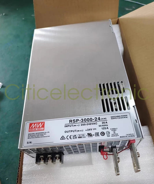 Mean Well RSP-3000-24 AC/DC Switching Power Supply Module Unit 200-240VAC 20A