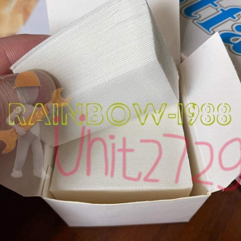 1000PCS/box Color fastness of rubbing white cloth test cloth AATCC 5×5cm #un
