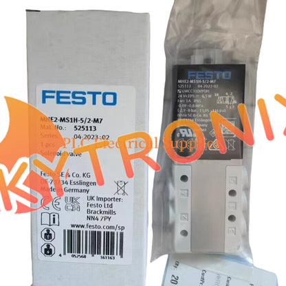1PCS for FESTO MHE2-MS1H-5/2-M7 525113 Solenoid Valve Fast Delivery