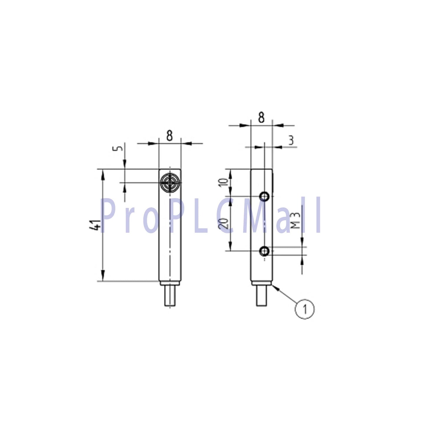 Wenglor I1BH001 Proximity Switch Sensor PNP 1PCS