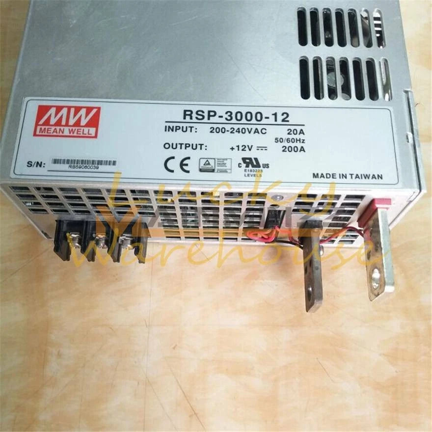1PCS MEAN WELL RSP-3000-12 Power Supply 12V 200A