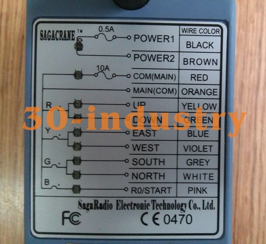 Crane Wireless Remote Controller SAGA-L8 - No Battery Included - CRANE
