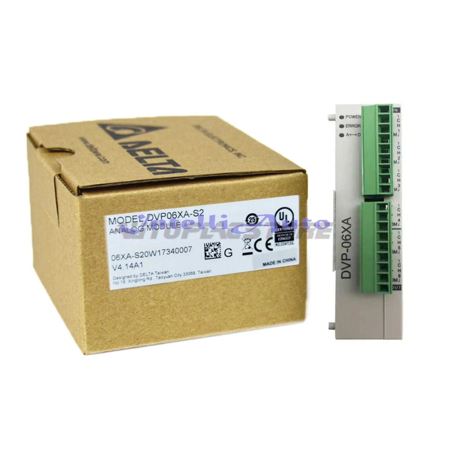 Delta DVP06XA-S2 , 1-Year Warranty !
