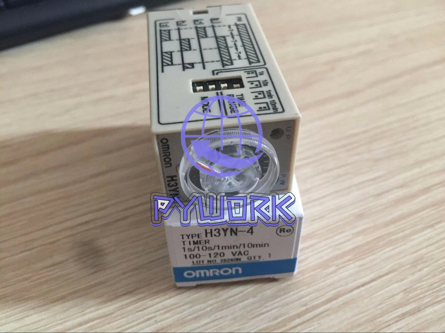 1PC OMRON RELAY H3YN-4 100-120VAC