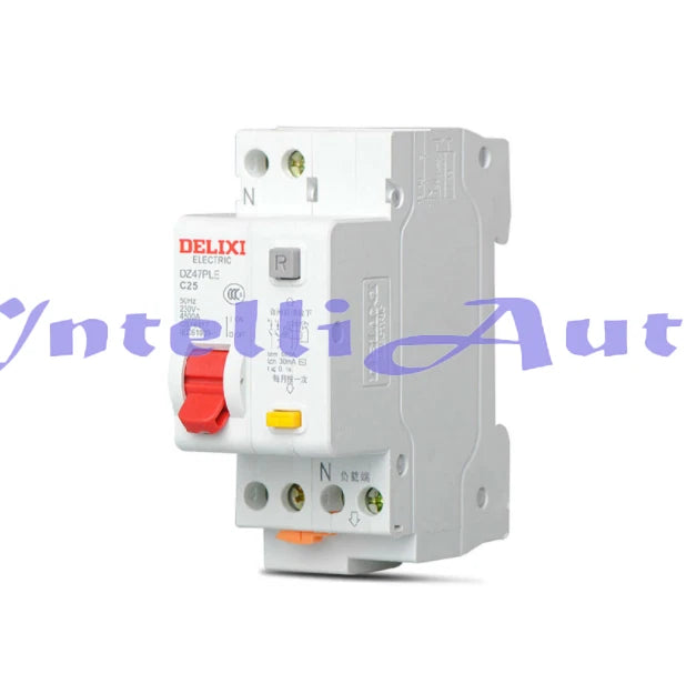 Delixi DZ47PLE Air-Switch Circuit Breaker ,1P+N, C-Type