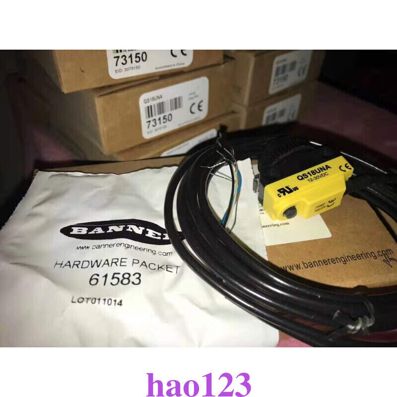 new 1PCS QS18UNA BANNER QS18UNA ultrasonic sensor Fast - BRANDNAME