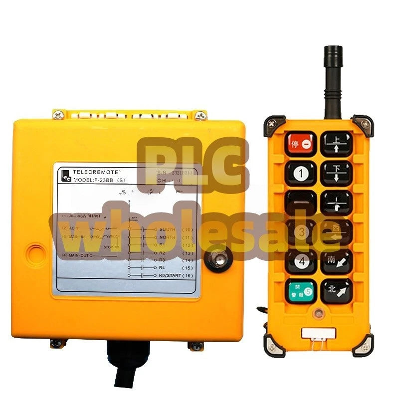 2 Transmitter+1 Receiver F23-BB(S) Industrial Crane wireless Remote Control 220V