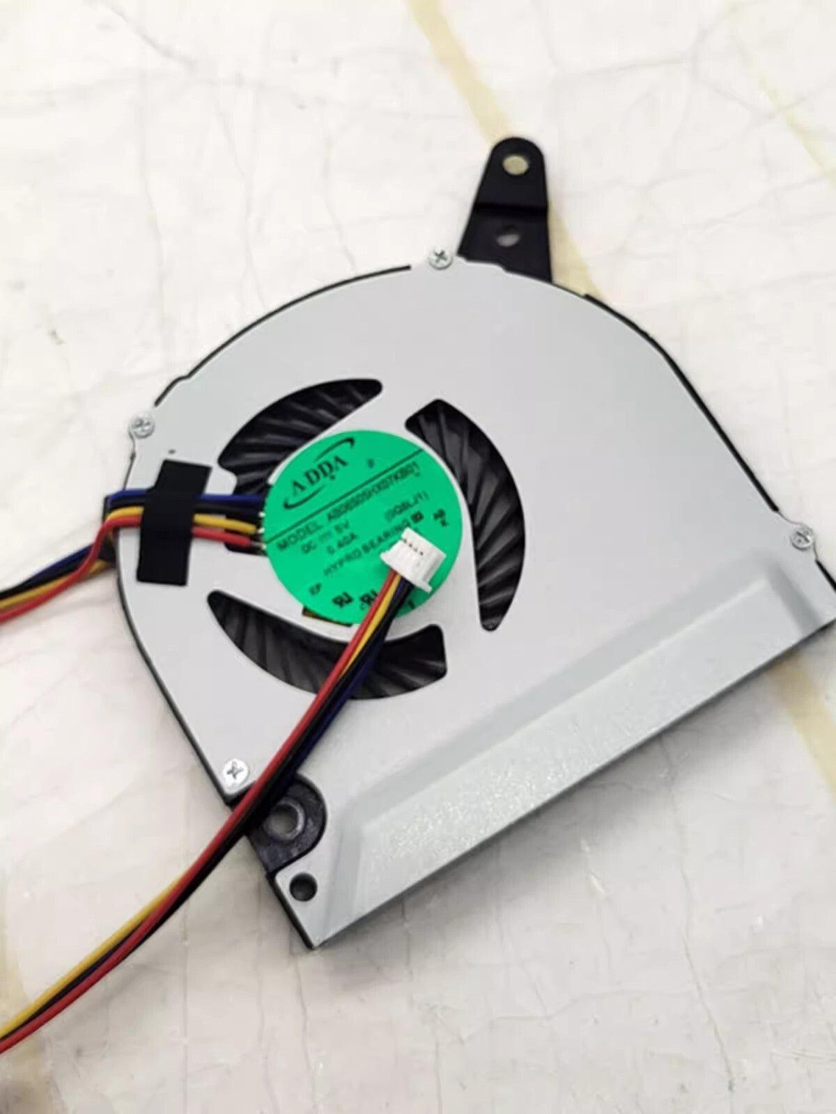 ADDA AB06505HX07KB01 DC5V 0.40A 4-Wire Silent CPU Cooling Fan