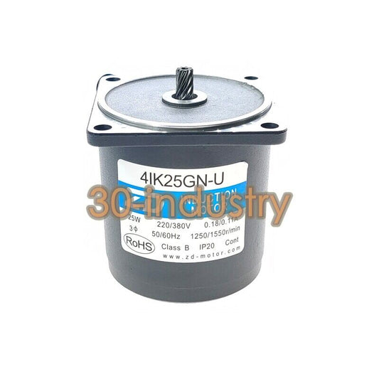 ZD 4IK25GN-U Gear Reducer Motor 25W 220V/380V for Various Applications - ZD