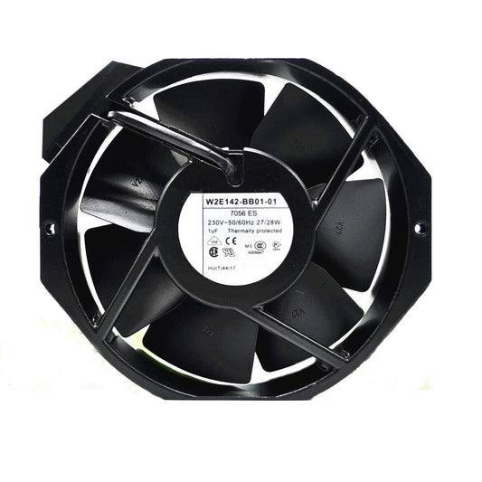 AC Axial Compact Fan for W2E142-BB01-01 7056ES 230V 27/28W 172x150x38mm - AC AXIAL