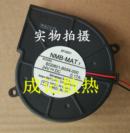 1pcs NMB-MAT BG0801-B054-000 24V 0.17A 8020 Centrifugal Turbine Cooling Fan
