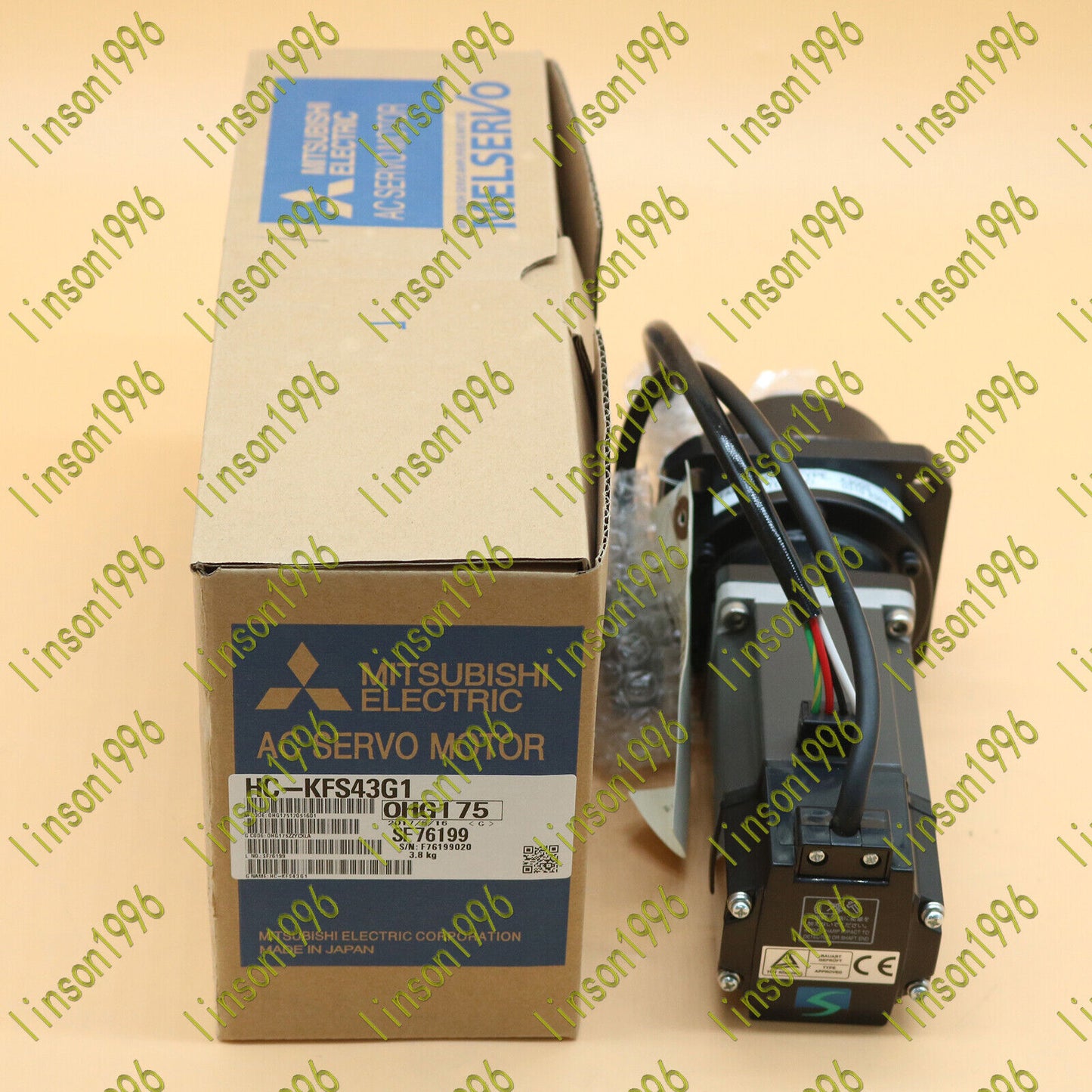 Mitsubishi HC-KFS43G1 Servo Motor in Box - MITSUBISHI