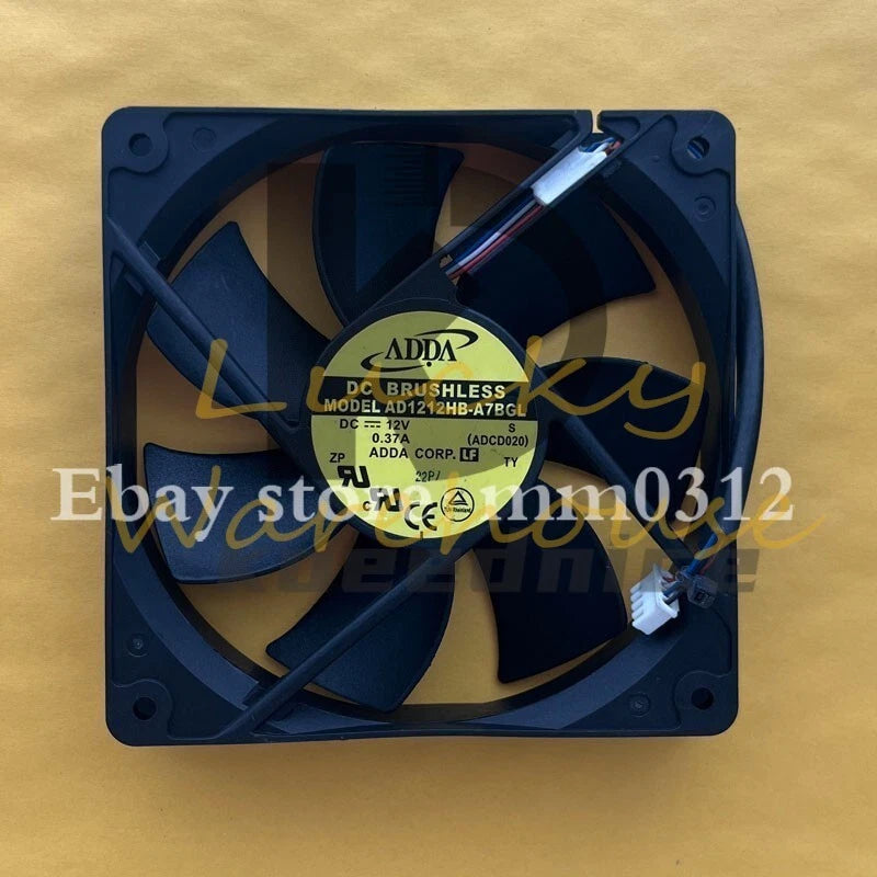 ADDA 12025 AD1212HB-A7BGL DC12V 0.37A Temperature Controlled Antec Power Fan