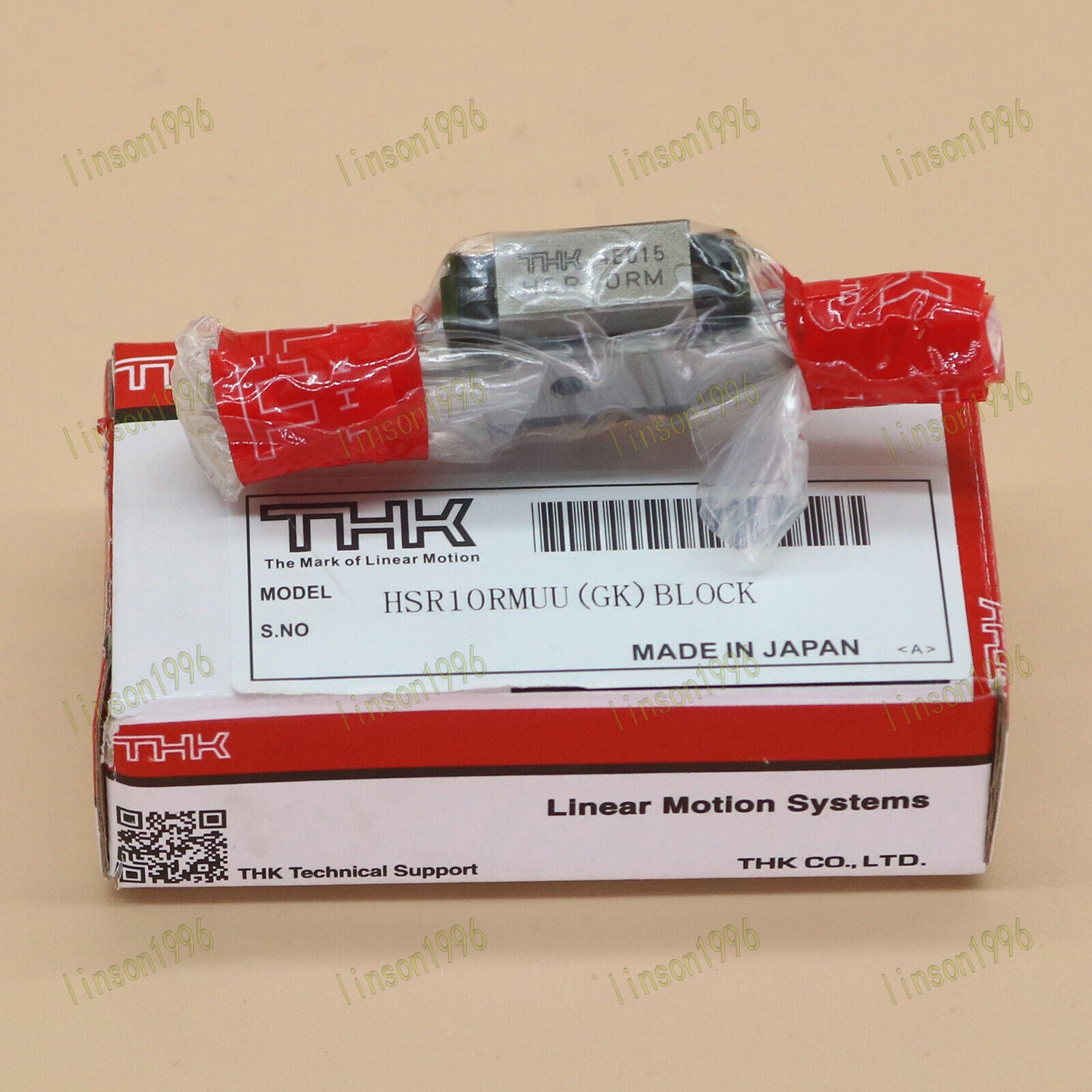 Miniature Linear Slide Block Bearing for Ships – THK HSR10RM - THK