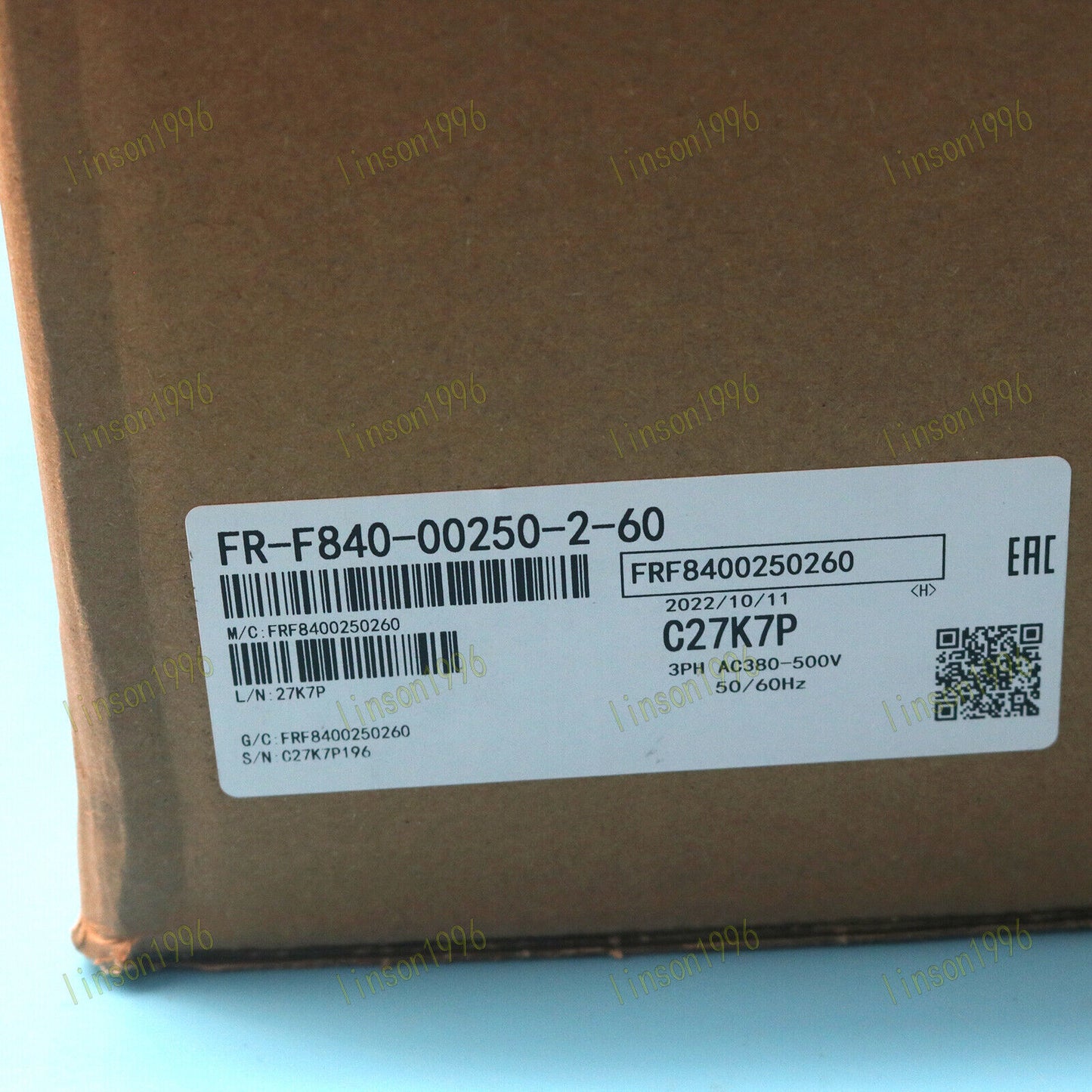 Mitsubishi 3ph 380V Variable Frequency Driver - MITSUBISHI