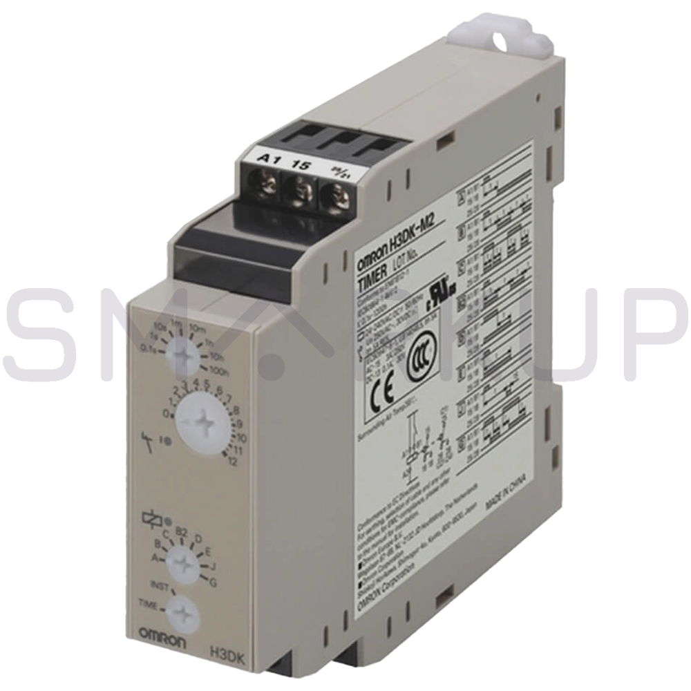 new OMRON H3DK-M2 PLC Multifunction Timer