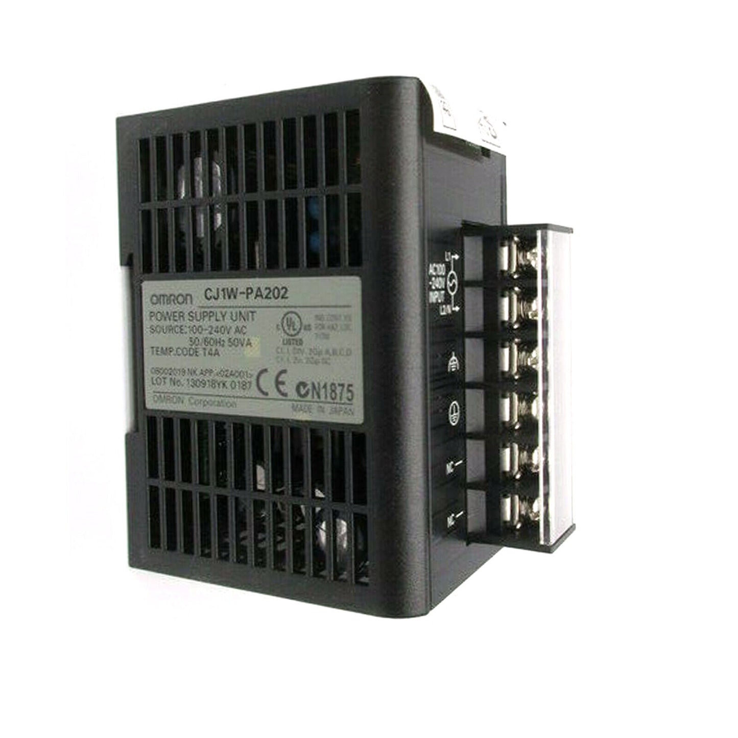 OMRON CJ1W-PA202 Power Supply Unit - OMRON