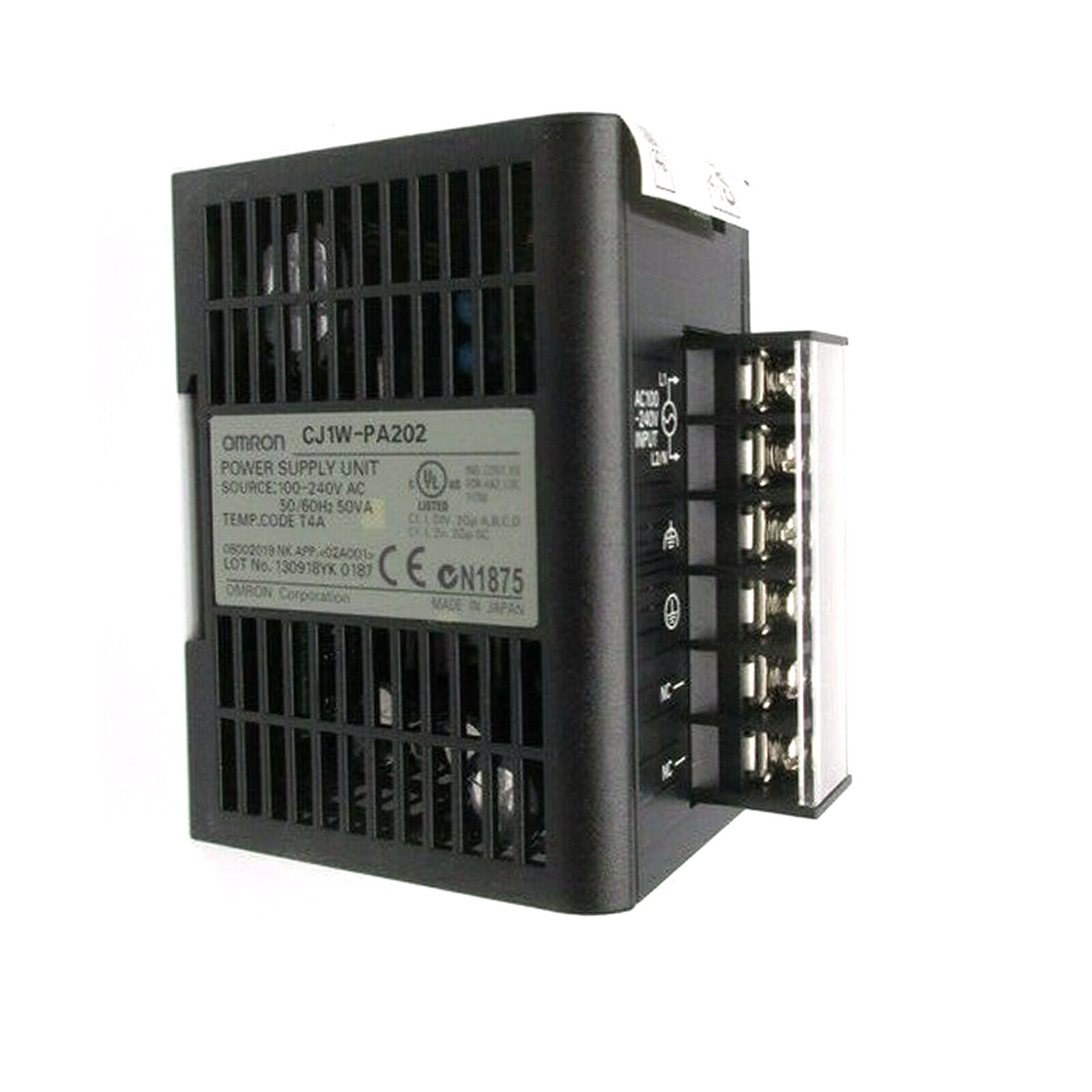 OMRON CJ1W-PA202 Power Supply Unit - OMRON
