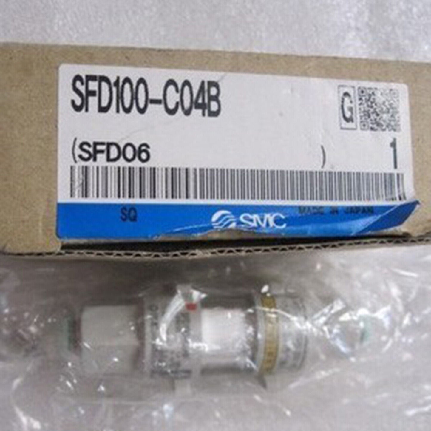 New ONE SMC SFD100-C04B Vacuum Filter with model SFD100-C04B - ONE SMC