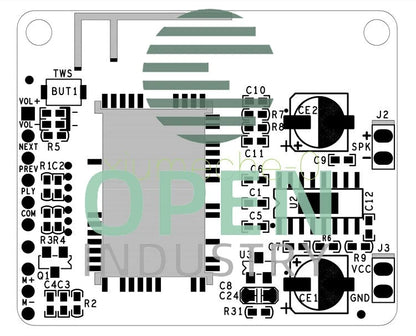 CSRA64110 Bluetooth V4.2 Mono Power Amplifier Board DC 3.6-5.5V TWS Audio
