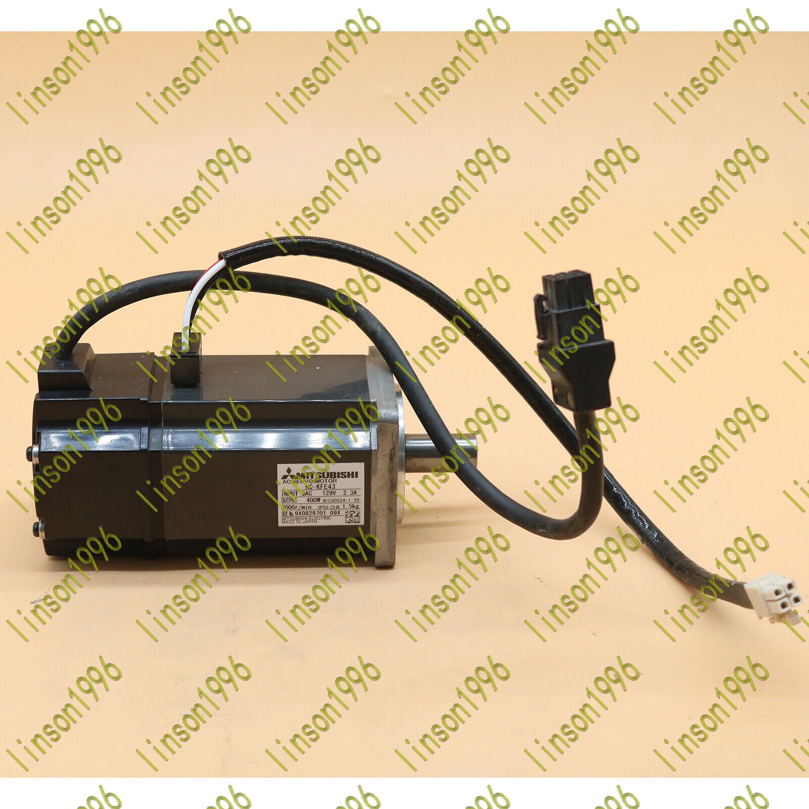 Mitsubishi HC-KFE43 AC Servo Motor – 400W Used – Tested OK - MITSUBISHI