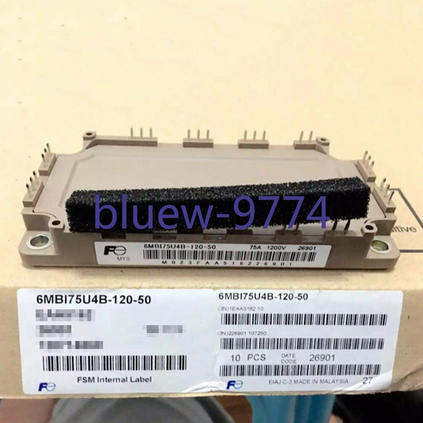1PCS Fuji 6MBI75U4B-120-50 Module Power Supply - FUJI