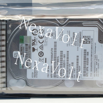 1PCS SAS SC HDD G9 G8 HPE 832984-001 832514-B21 1TB 7.2K 12G SFF 2.5
