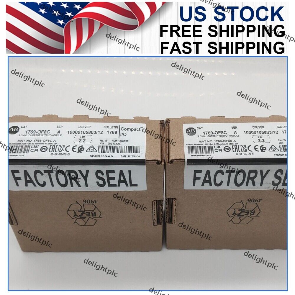 Allen-Bradley 1769-OF8C CompactLogix 8 Pt Current Module - ALLEN-BRADLEY