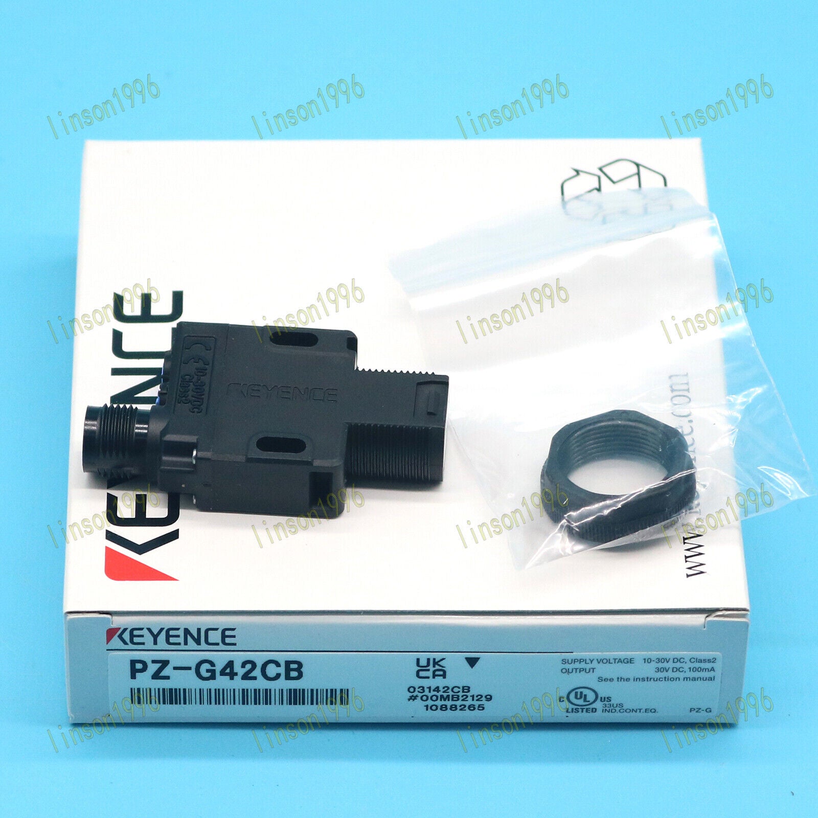 KEYENCE PZ-G42CB Photoelectric Sensor in Box Fast Delivery - KEYENCE