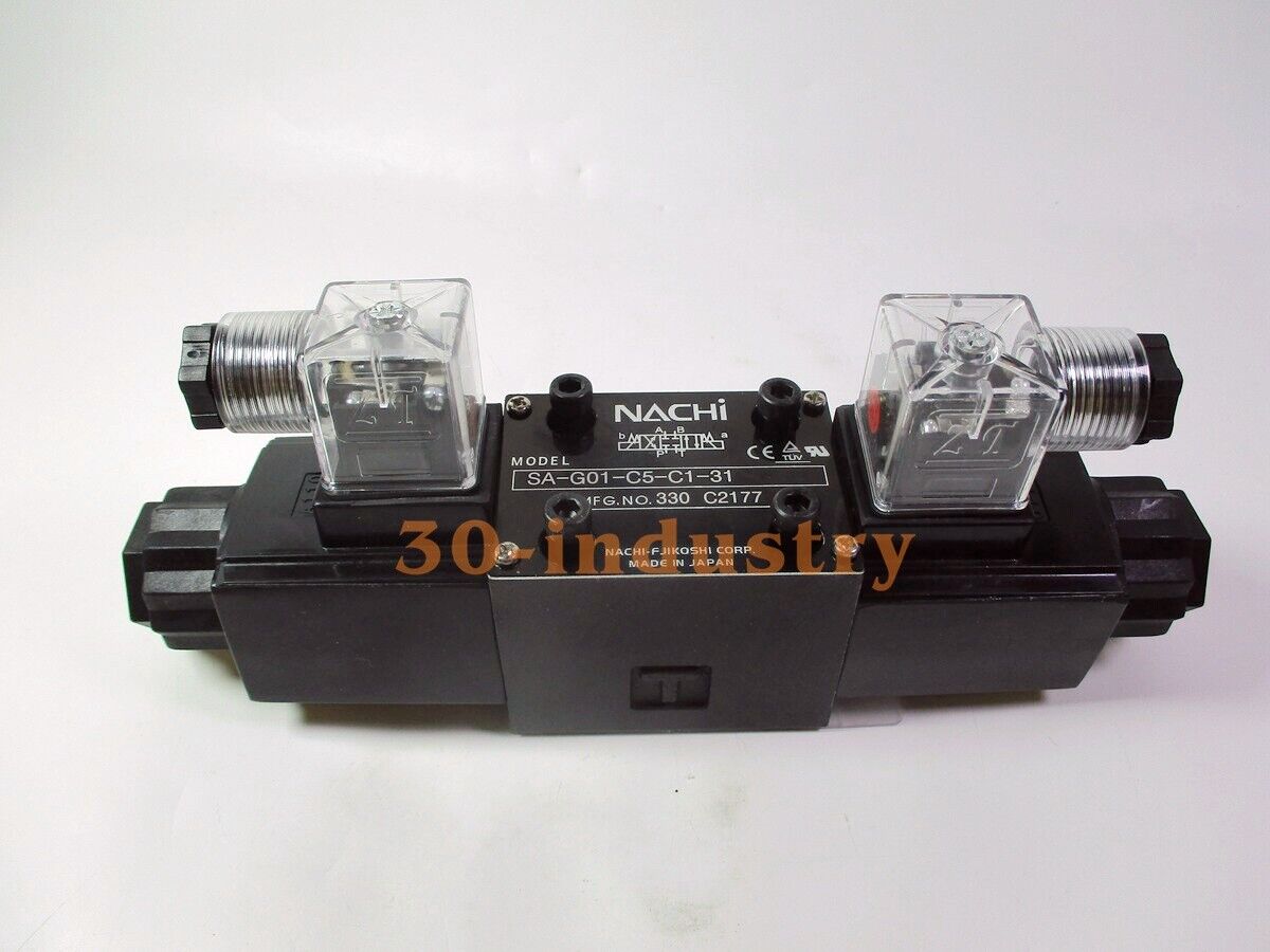 NACHI Solenoid Valve SA-G01-C5-C1-31 110V Double-Head - 1PCS - NACHI
