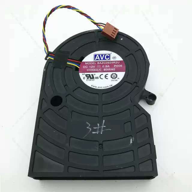AVC BAZC0925R2U P006 12V 0.9A 4-wire PWM all-in-one turbine cooling fan