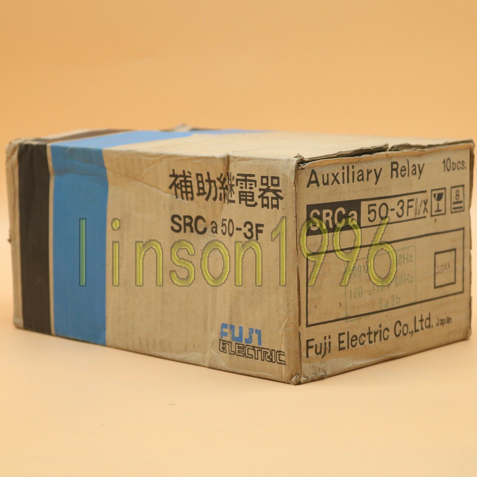 New One Fuji Electric Auxiliary Relay SRCa50-3F/X AC110V - FUJI ELECTRIC