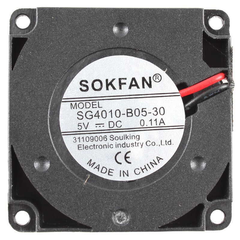 SOKFAN SG4010-B05-30 4010 5V 0.11A 4cm 2-wire ball bearing DC cooling fan