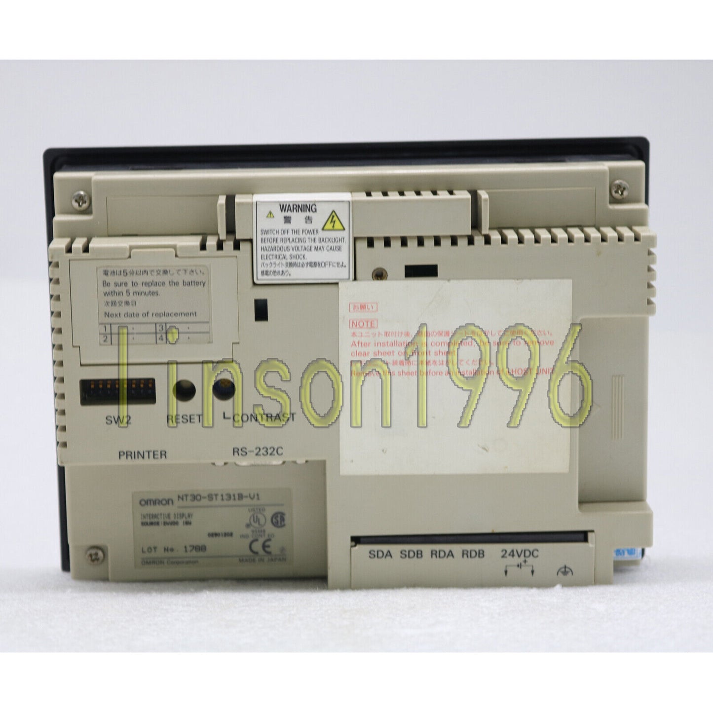 Omron NT30-ST131B-V1 Display Screen Panel Tested - OMRON