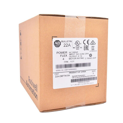 Allen-Bradley PowerFlex 4 AC Drive 3.7 kW 5 Hp - ALLEN-BRADLEY