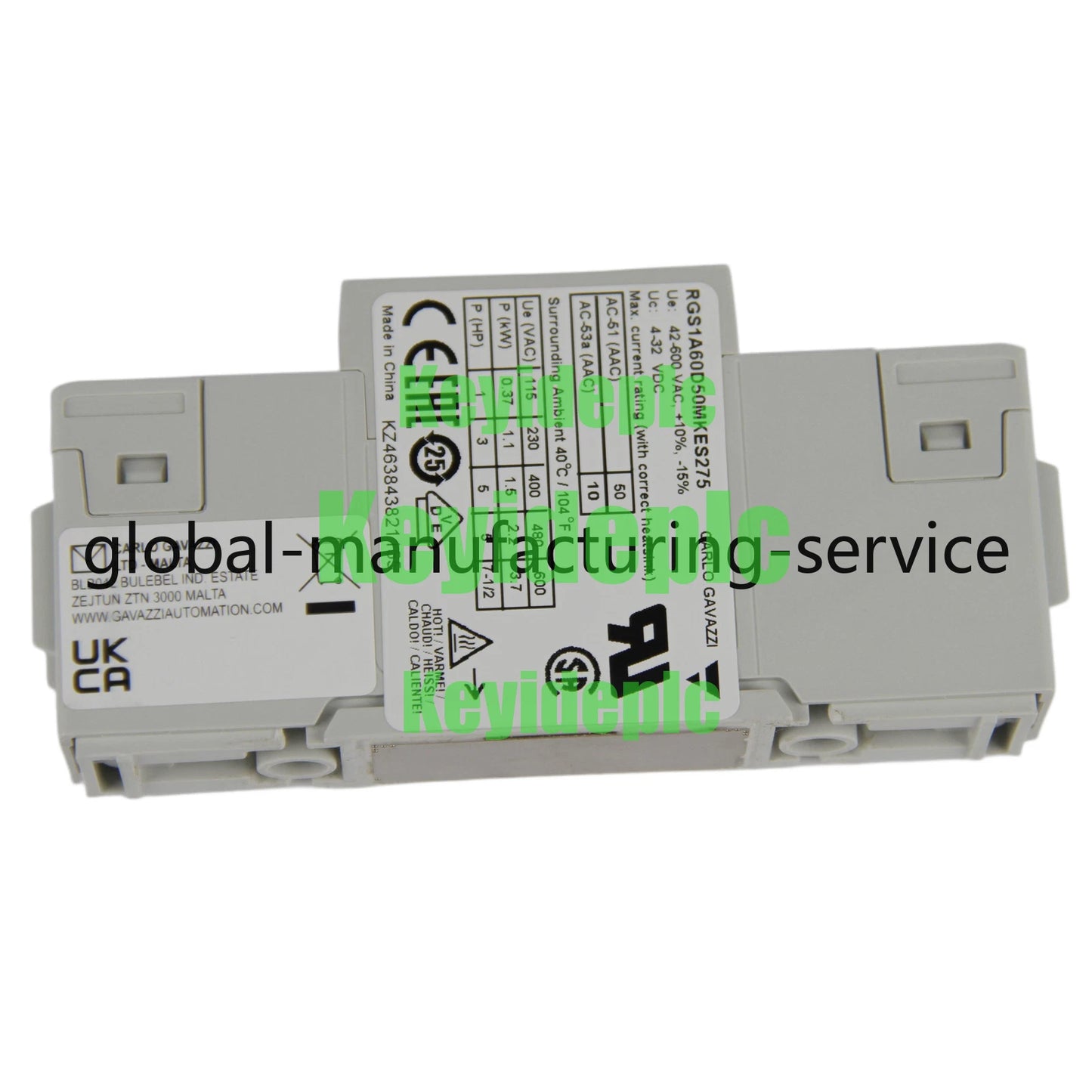 1PC CARLO GAVAZZI RGS1A60D50MKES275 Solid State Relay #ke