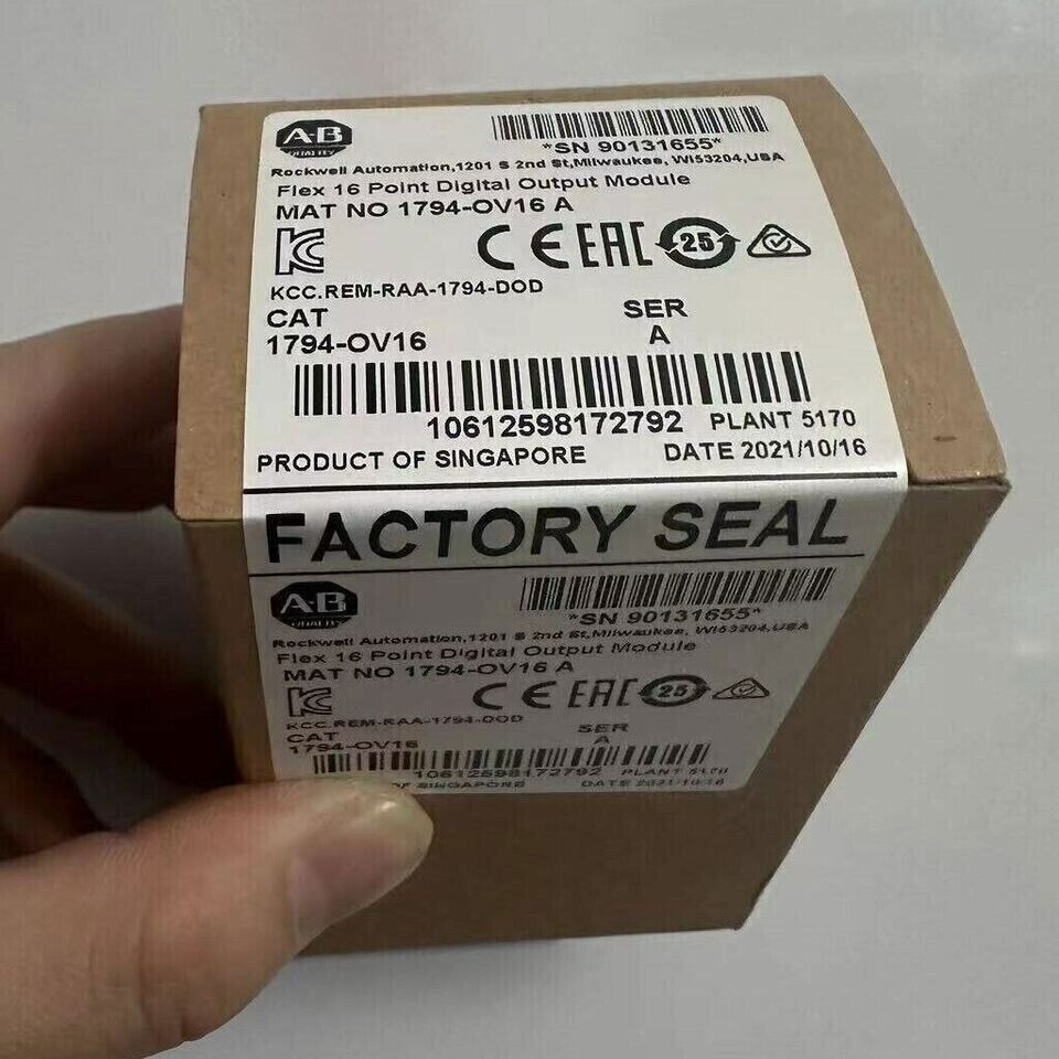 Factory Sealed AB 1794-OV16 Flex 16 Point Digital Output Module - FACTORY SEALED