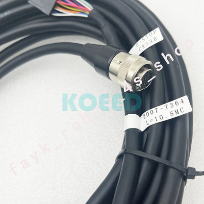 10M Cable/plug F FANUC Robot A05b-2256-C113#EMH/EAW/ESW teach pendant connector