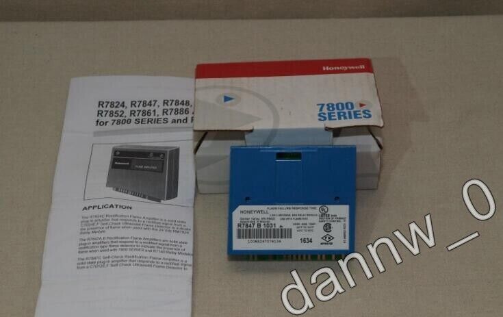 new  Honeywell R7847B1031 Flame Amplifier