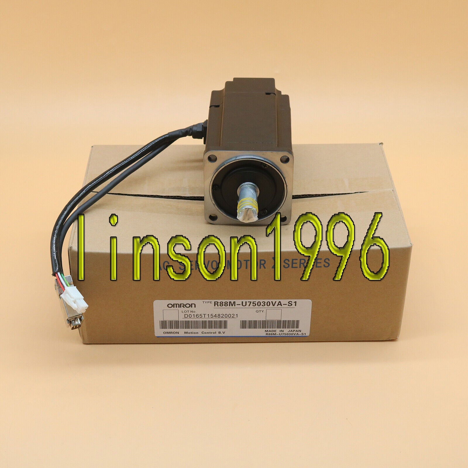 Omron AC Servo Motor R88M-U75030VA-S1 In Box - OMRON