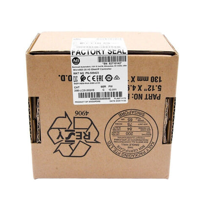 Allen Bradley Micro820 PLC 2080-LC20-20QWB Ethernet Controller - ALLEN BRADLEY