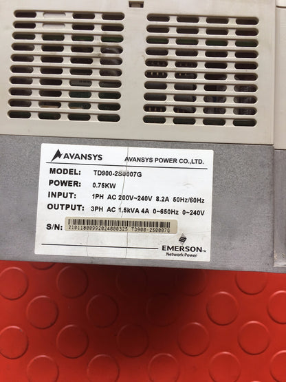 used 1 pcs EMERSON TD900-2S0007G tested ok