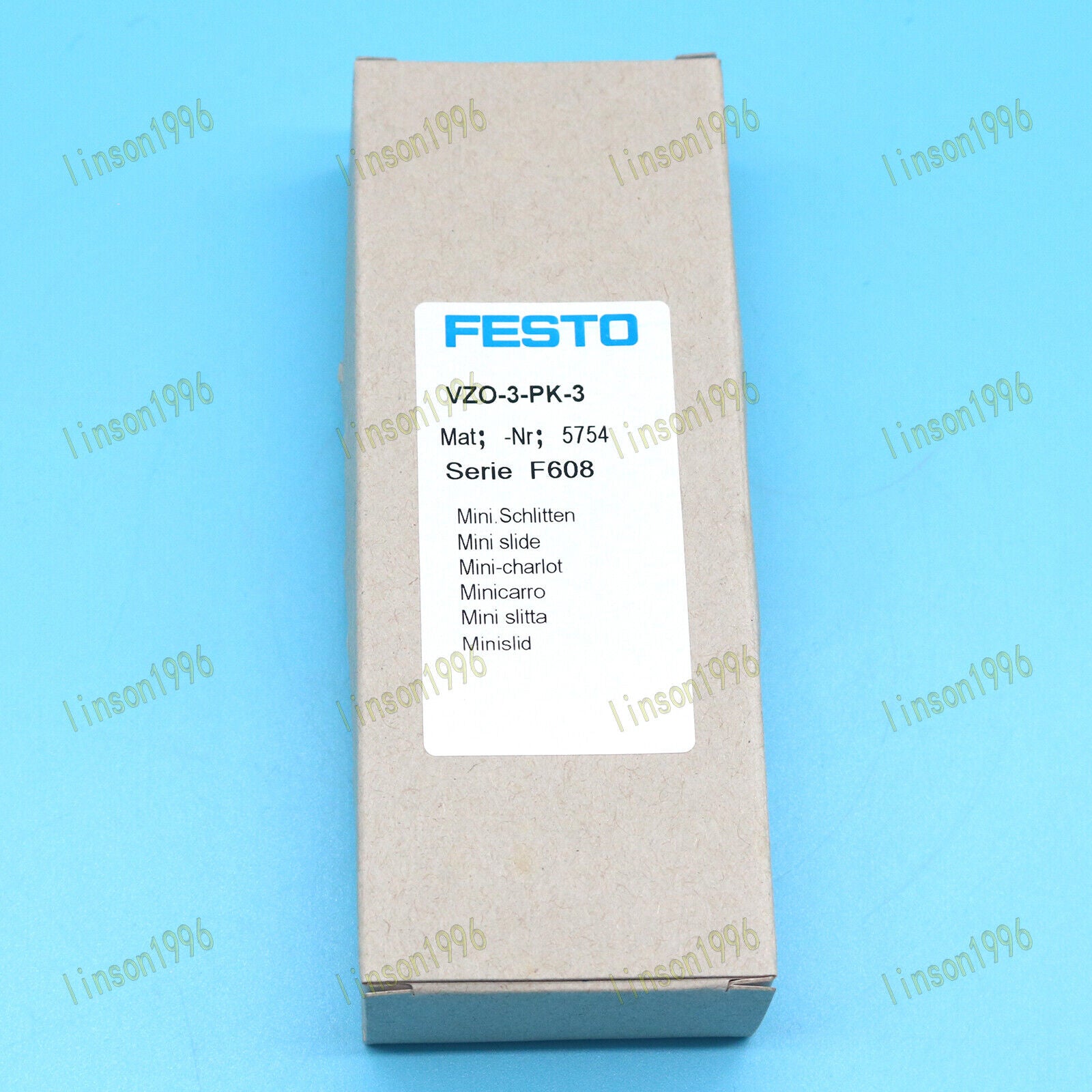 New In Box VZO-3-PK-3 FESTO Solenoid Valve 5754 - FESTO
