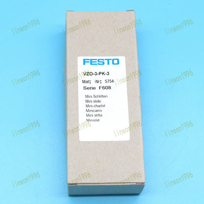 New In Box VZO-3-PK-3 FESTO Solenoid Valve 5754 - FESTO