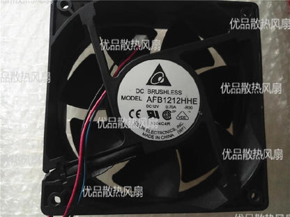 Delta AFB1212HHE-ROO DC12V 0.70A 3-Wire 120*120*38MM 3-Wire Ball Cooling Fan