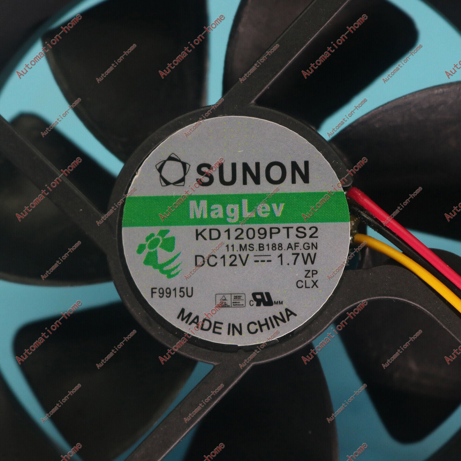 12V 1.7W KD1209PTS2 Cooling Fan for SUNON Cooler 92x92x25mm 2400RPM 3pin - SUNON