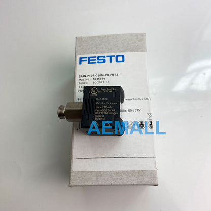 1pcs Festo SPAN-P10R-G18M-PN-PN-L1 8035544 Pressure Sensor in Package