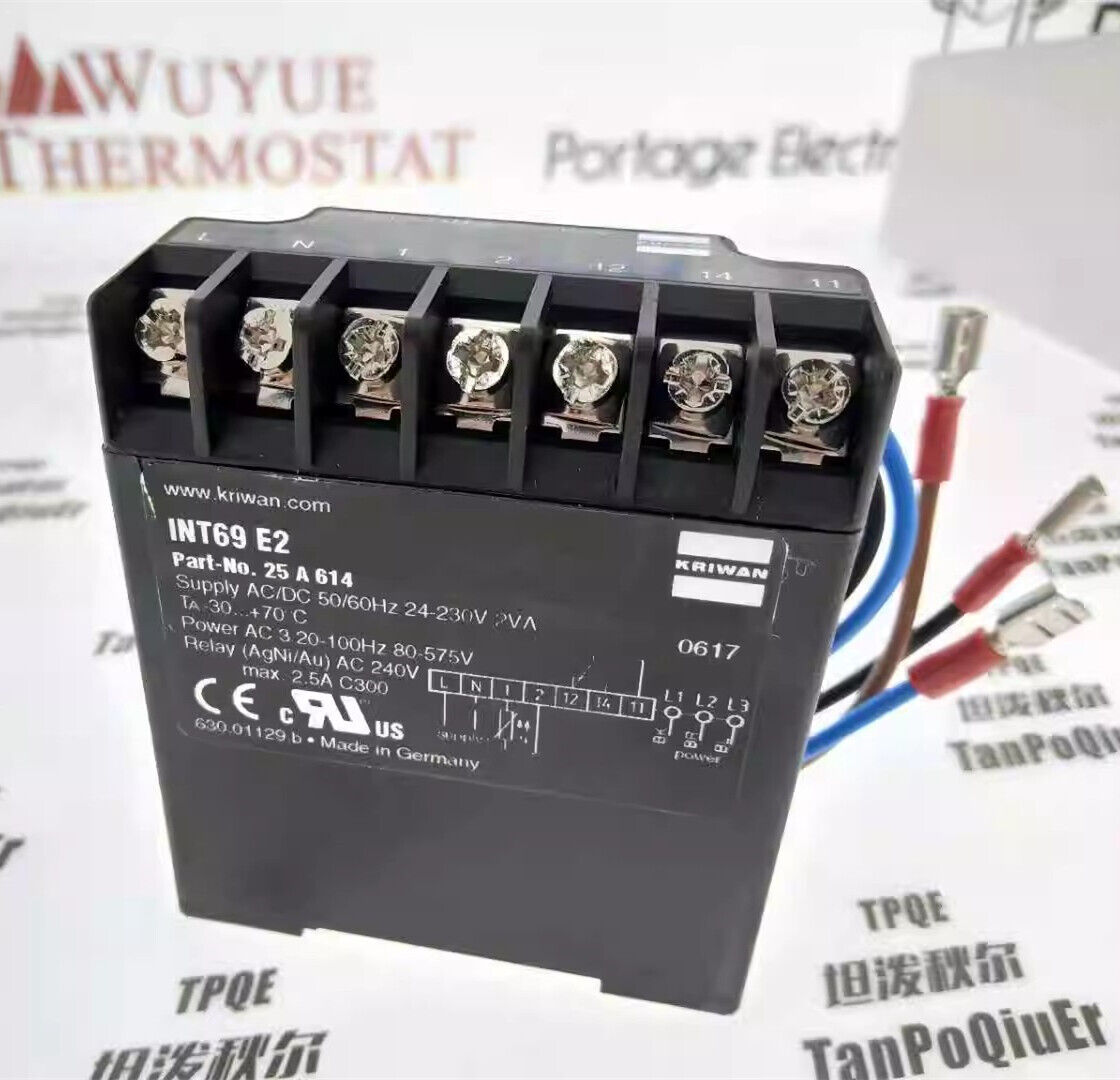 new 1pc KRIWAN INT69 E2 25A614 Compressor Protection Module - KRIWAN